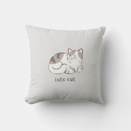 Cute Cat Kussen