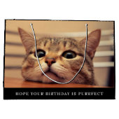 Cute Cat Large Cft Bag Groot Cadeauzakje (Achterkant)