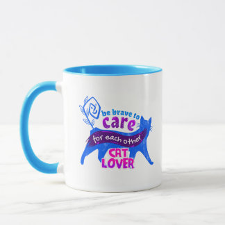Cute Cat Lover Communication mug Mok