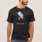 Cute Cat Lover Dungeon Meowster Nerdy Gamer Cat D2 T-shirt (Voorkant)