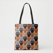 Cute Cat Lover Feline Kittens Tote Bag (Voorkant)