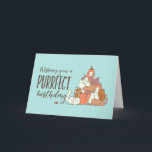 Cute Cat Lover Purrfect Birthday Funny Birthday Kaart<br><div class="desc">Ik wens je een welbewuste verjaardag. Grappig,  grappig en soms sarcastisch verjaardagskaarten voor je familie en vrienden. Haal deze leuke kaart voor je speciale iemand. Bezoek onze winkel voor meer coole verjaardagskaarten.</div>