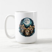  Cute Cat Lover's Celestial Coffee Cup Koffiemok (Links)