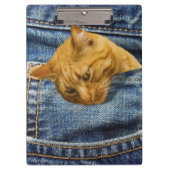 Cute Cat Lovers Keepomwille gift Klembord (Voorkant)