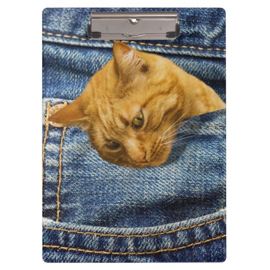 Cute Cat Lovers Keepomwille gift Klembord (Voorkant)
