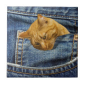 Cute Cat Lovers Keepomwille gift Tegeltje (Voorkant)