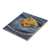 Cute Cat Lovers Keepomwille gift Tegeltje (Zijkant)