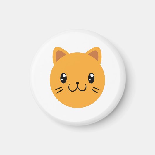 Cute Cat Magneet (Voorkant)
