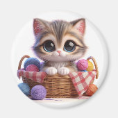 Cute Cat Magneet (Voorkant)