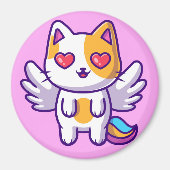 Cute Cat Magnet (Voorkant)