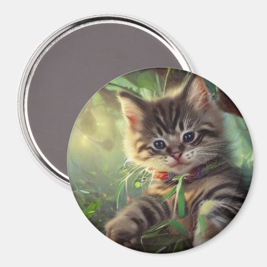 Cute Cat Magnet (Voorkant / Achterkant)