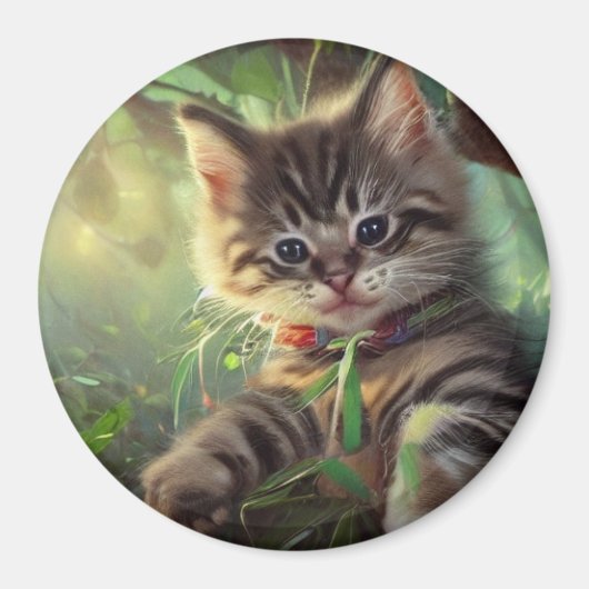 Cute Cat Magnet (Voorkant)