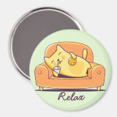 Cute Cat Magnet (Voorkant / Achterkant)
