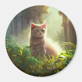Cute Cat Magnet (Voorkant)