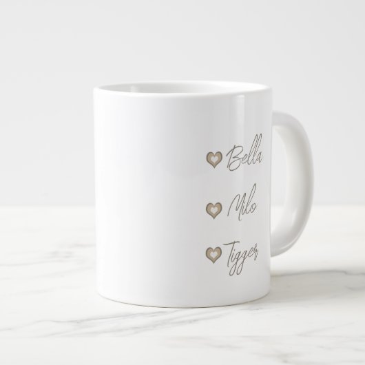 Cute Cat mam Persoonlijke koffie Mok (Voorkant rechts)