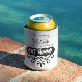 Cute Cat mama dierenvrienden Blikjeskoeler
