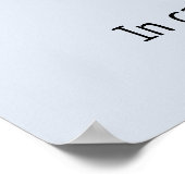 Cute Cat Meow Poster (Hoek)