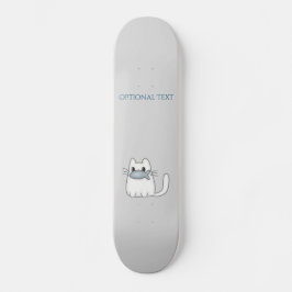 Cute Cat met Prize Fish Persoonlijk Skateboard
