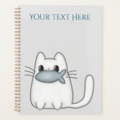 Cute Cat met Prize Fish Planner (Voorkant)