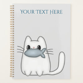 Cute Cat met Prize Fish Planner