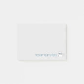 Cute Cat met Prize Fish Post-it® Notes (Voorkant)