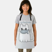 Cute Cat met Prize Fish Schort (Insitu)
