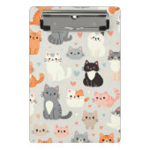 Cute Cat Mini Klembord (Voorkant)
