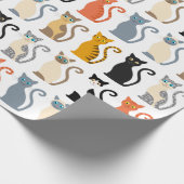 Cute Cat Mix Cadeaupapier (Hoek)