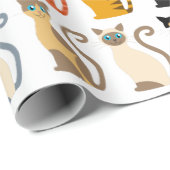 Cute Cat Mix Cadeaupapier (Rol Hoek)