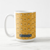 Cute Cat Modern Pattern Personalized Koffiemok (Links)