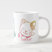 Cute Cat-Mok Grote Koffiekop (Rechts)