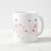 Cute cat-Mok Grote Koffiekop (Voorkant rechts)