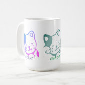 Cute Cat-Mok Koffiemok (Voorkant links)