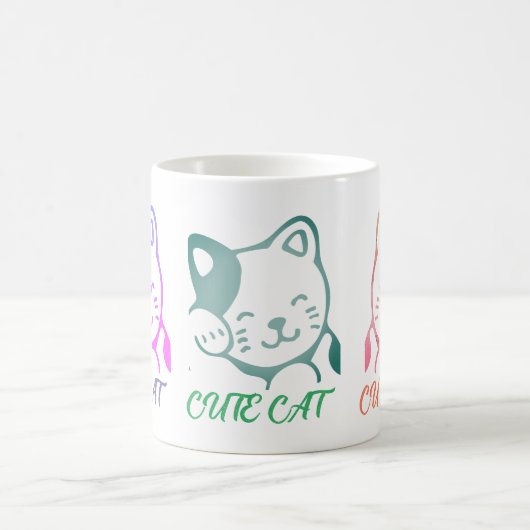 Cute Cat-Mok Koffiemok (Center)