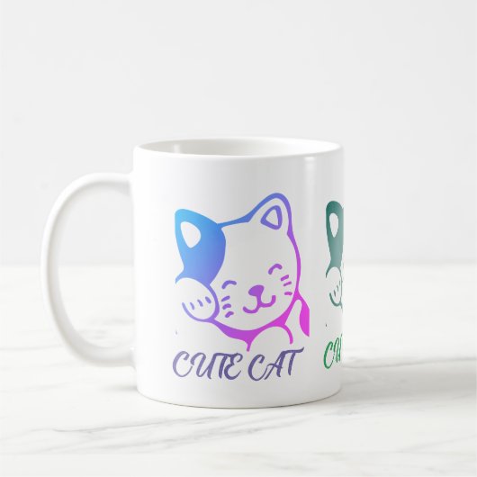 Cute Cat-Mok Koffiemok (Links)