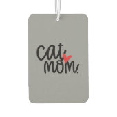 Cute Cat Mom Car Luchtverfrisser (Achterkant)