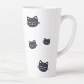 Cute Cat MOM Latte Mok (Rechts)