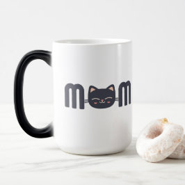 Cute Cat MOM Magische Mok