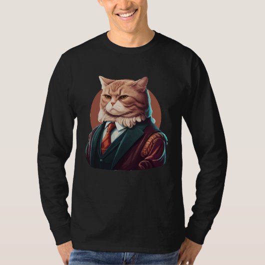 Cute cat moments Beautiful cat patterns for cat    T-shirt (Voorkant)