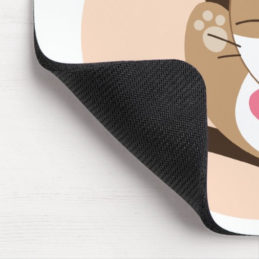 Cute Cat Muismat (Hoek)