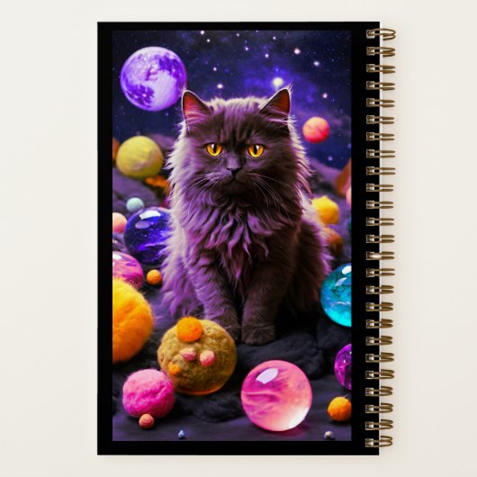 Cute Cat Notebook – Funny Journal for Cat Lovers Notitieboek (Achterkant)