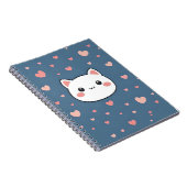 Cute Cat Notebook  Notitieboek (Rechterzijde)