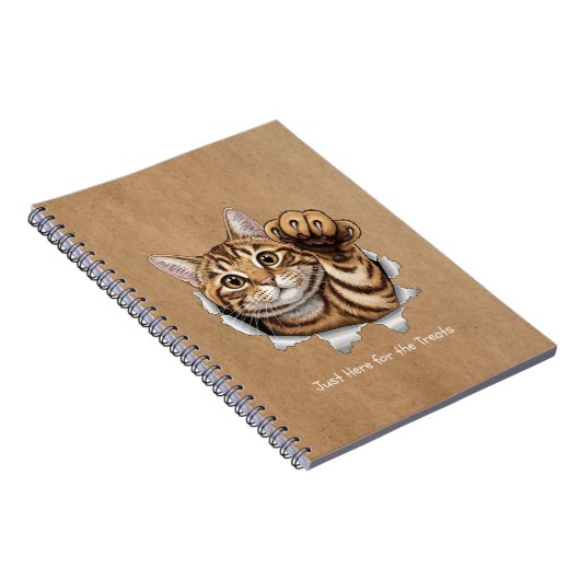 Cute Cat Notes - Spiral Photo Notebook Notitieboek (Rechterzijde)
