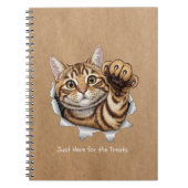 Cute Cat Notes - Spiral Photo Notebook Notitieboek (Voorkant)