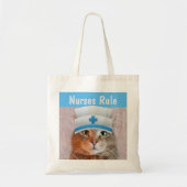 Cute Cat Nurse Tote Bag (Voorkant)