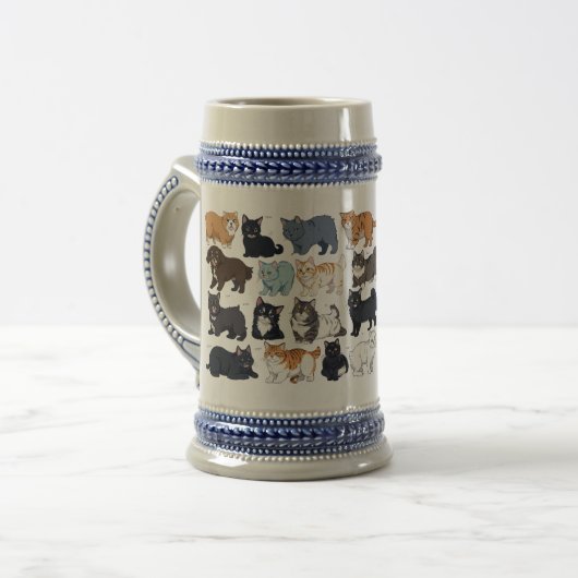 CUTE CAT-ONTWERP BIERPUL (Voorkant links)