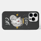 Cute CAT ontwerp iPhone Hoesje (Achterkant horizontaal)