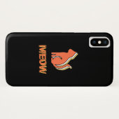 Cute Cat, Oranje en geel dier, Abstracte Pop Art Case-Mate iPhone Case (Achterkant (horizontaal))