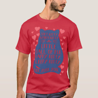 Cute Cat Owner Kitten Cat Ma Cat Dad Lulla T-shirt