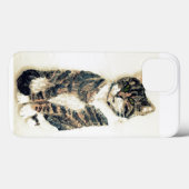 Cute Cat Painting Tabby Case-Mate iPhone Case (Achterkant (horizontaal))